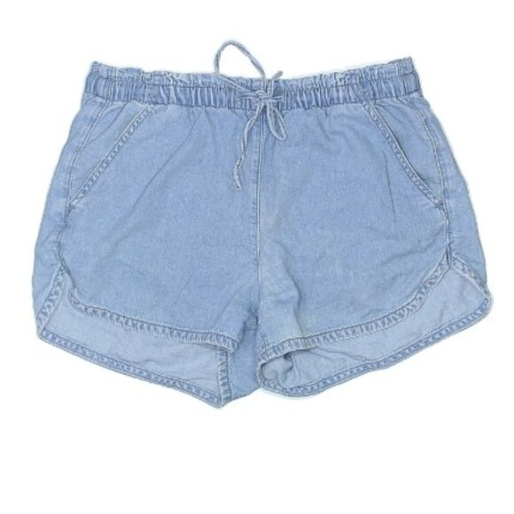 American Eagle Outfitters Light Blue Soft Denim Shorts - Size S - Picture 1 of 5